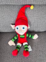 Peluche Elfo di Natale Manor "Elfred" originale 35cm