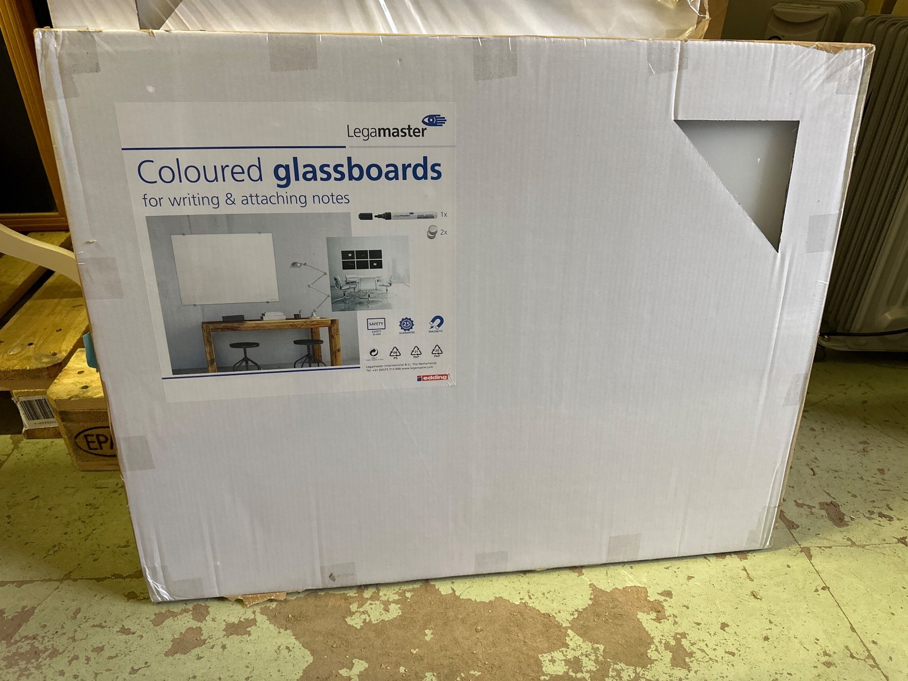 Wandtafeln: neues Glasboard Legamaster weiss – Neu und originalverpackt aus Necker von liq24 5