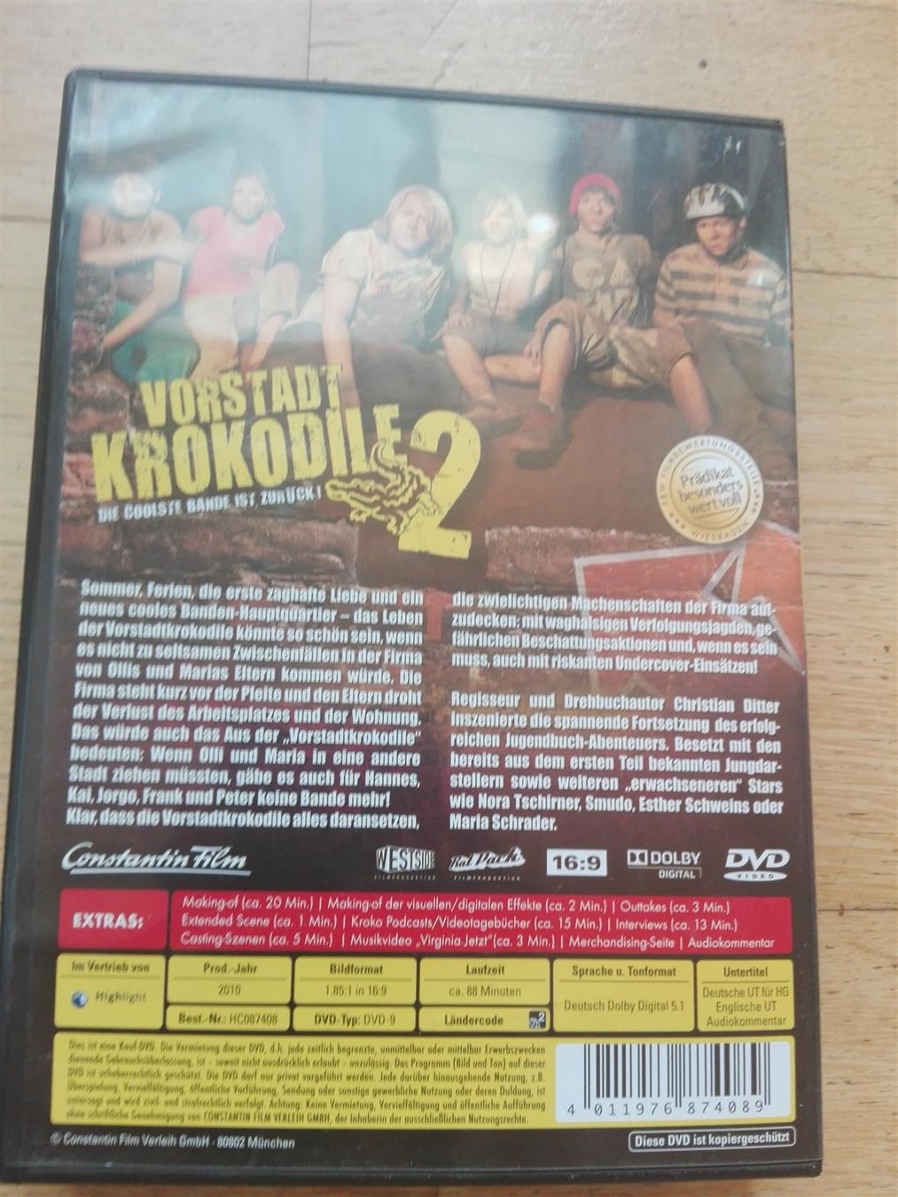Tutti i DVDs: Vorstadtkrokodile (1 - 3)     -Trilogie- – Usato da St.Galllen venduto da elkaphone 4