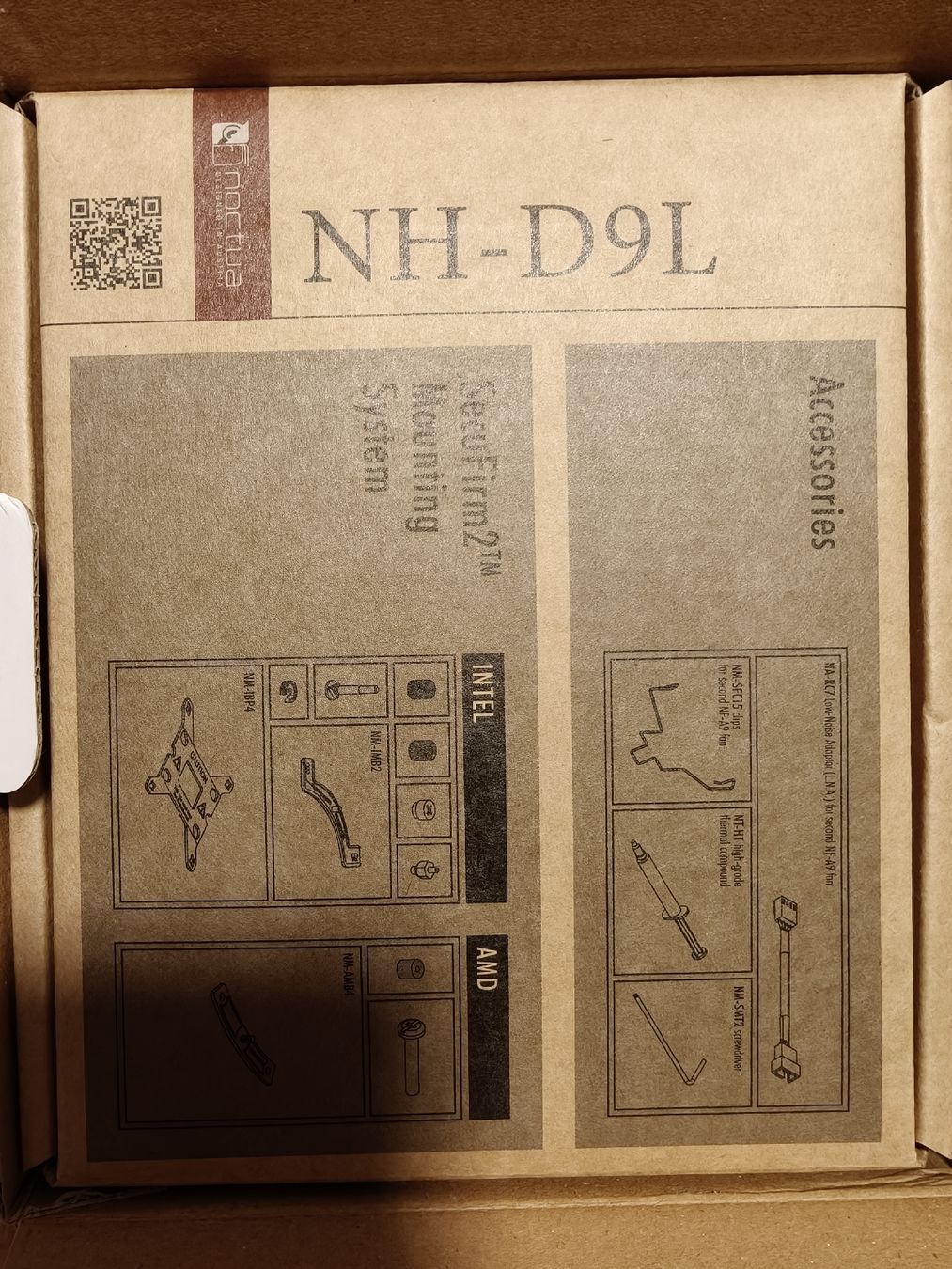 Noctua Ventilatori: Noctua NH-D9L Tower Kühler – Usato da Erstfeld venduto da URIT 1