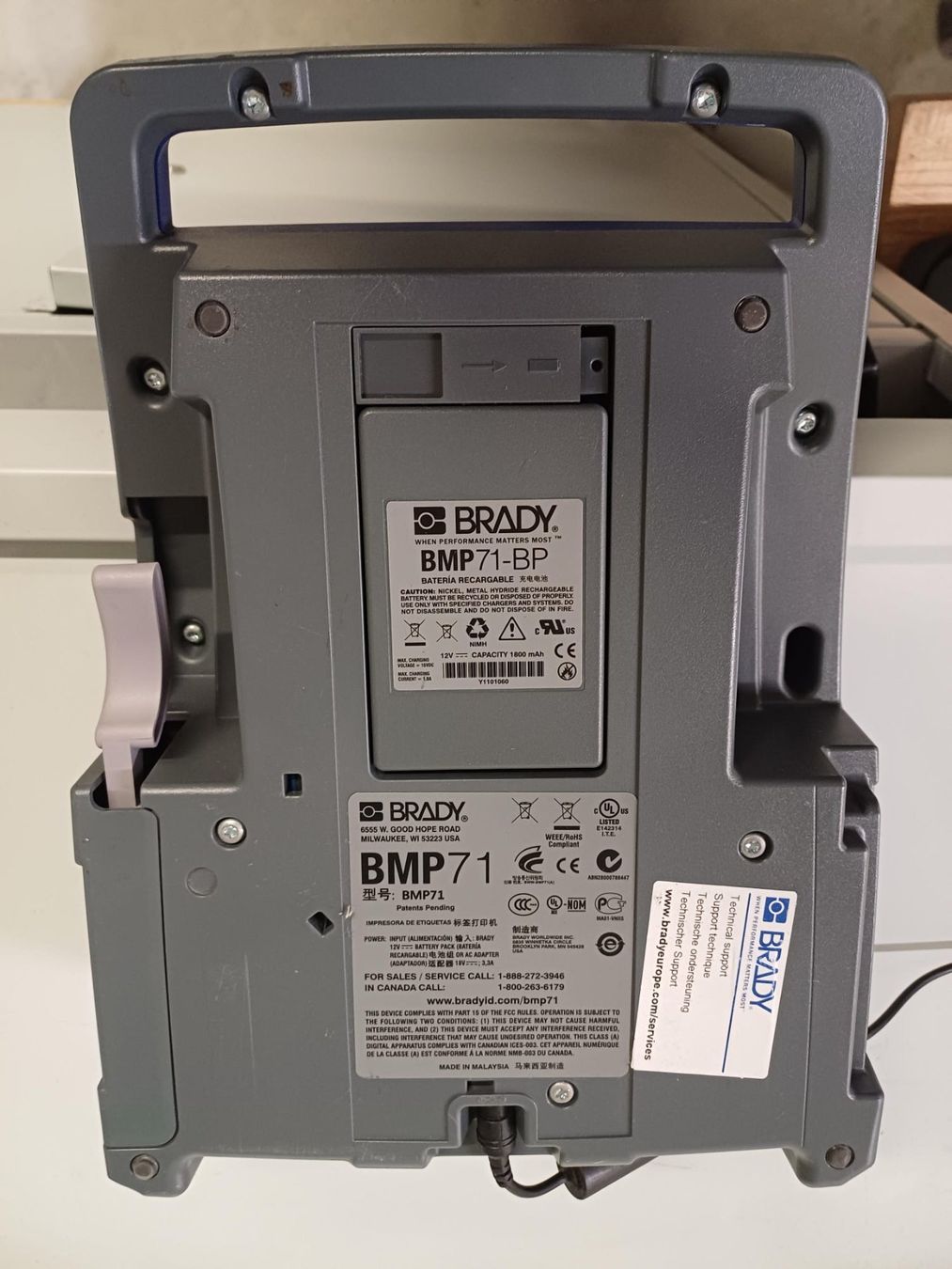 Stampanti: Brady BMP71 – Usato da Sursee venduto da Network_41AG 3