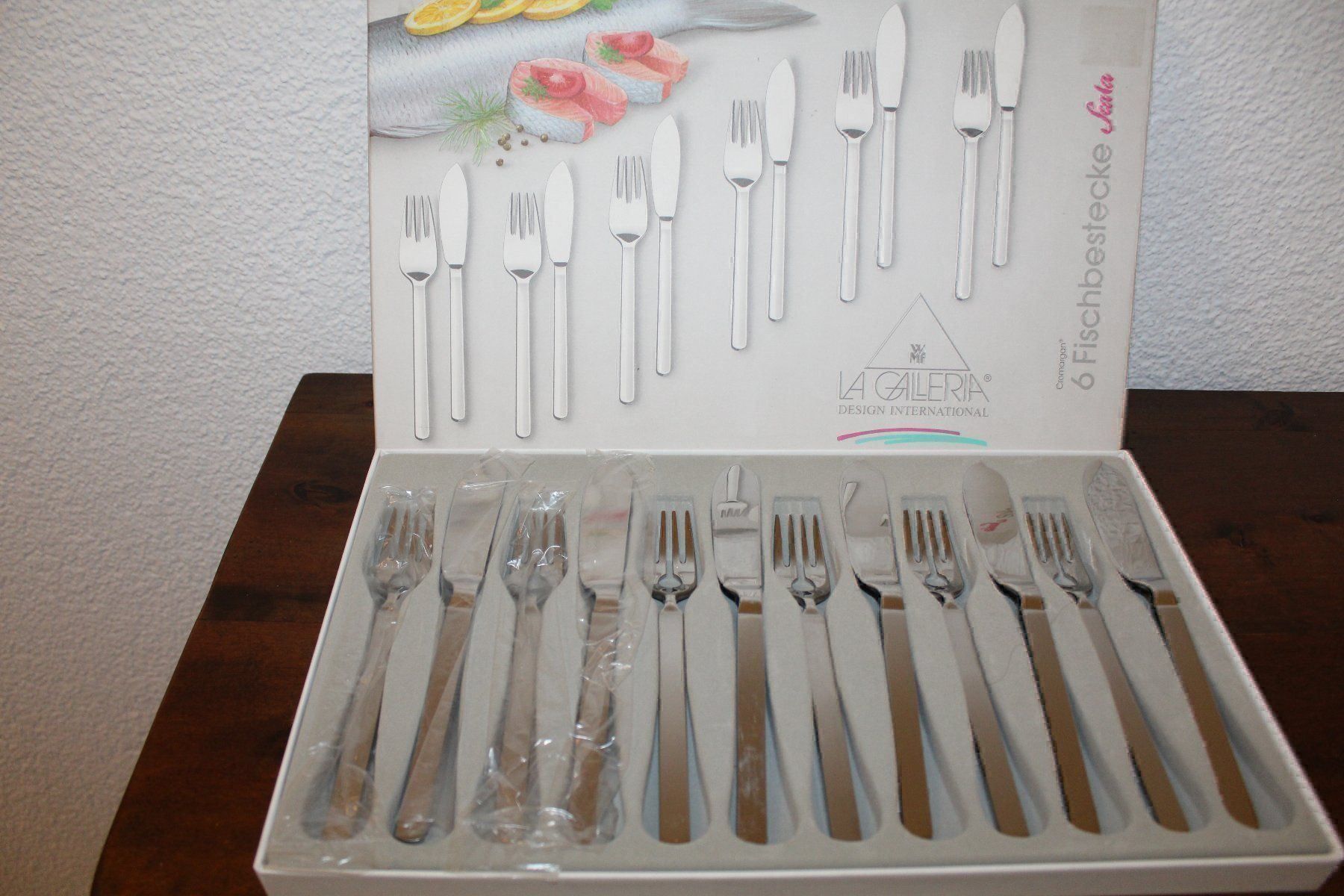 Cucine complete: Fisch-Besteck  12-teilig – Nuovo (secondo la descrizione) da Bassersdorf venduto da pewi45 1