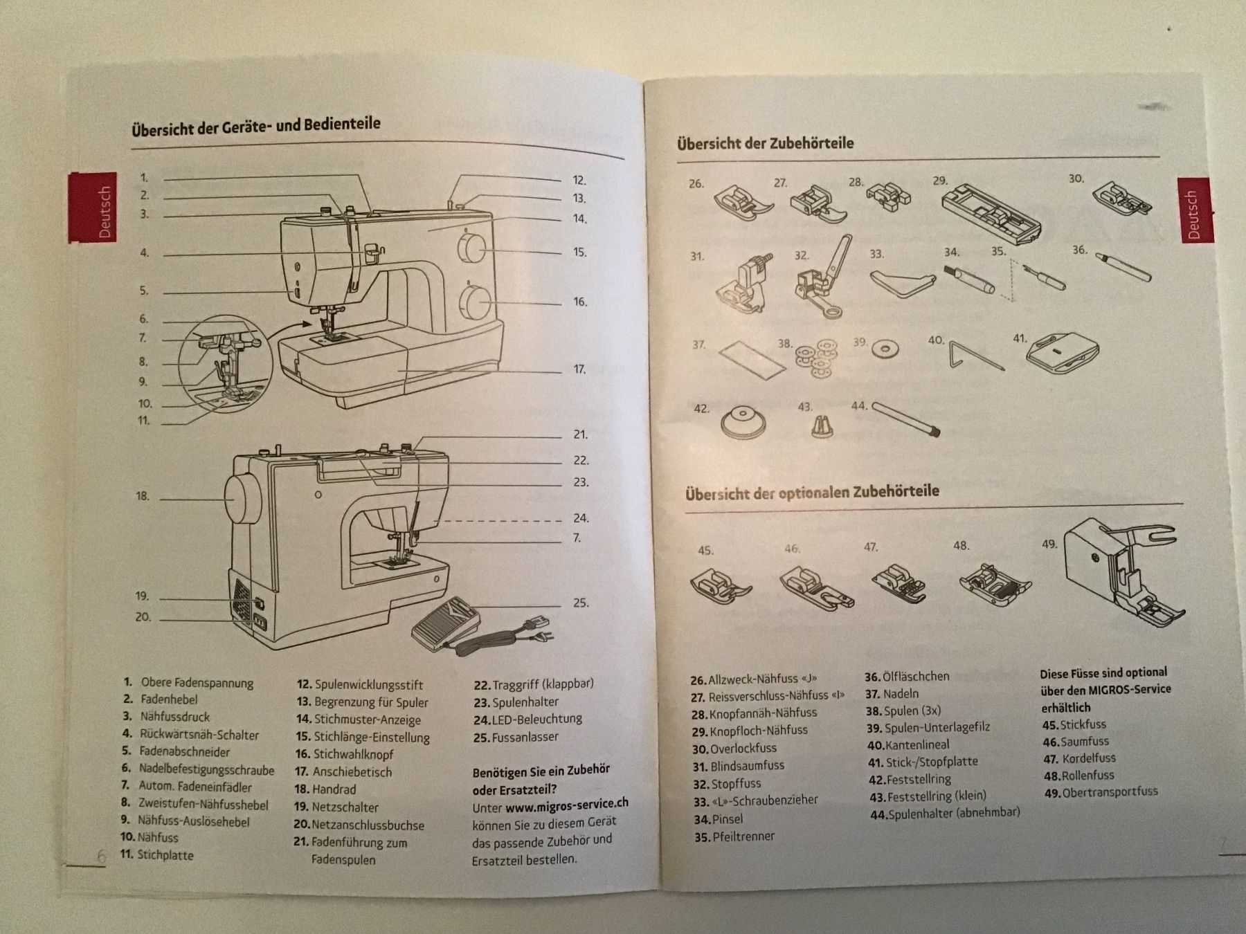 Mio Star Macchine da cucire: MIO STAR Sewing Jubilée M60 – Usato da Seuzach venduto da Muetzi8604 5