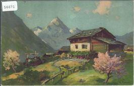 Finhaut et la Tete Noire - Künstlerkarte