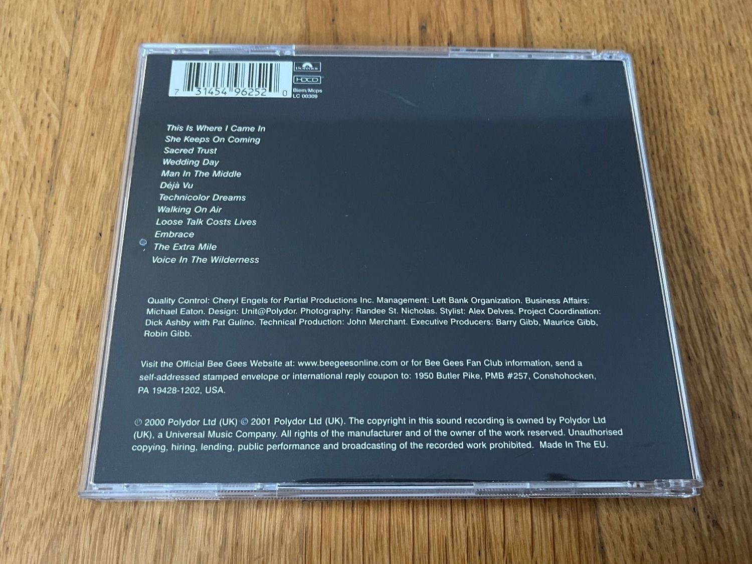 CD: CD "This is Where I came in" von den BeeGees – Usato da Grosswangen venduto da Vita500 1