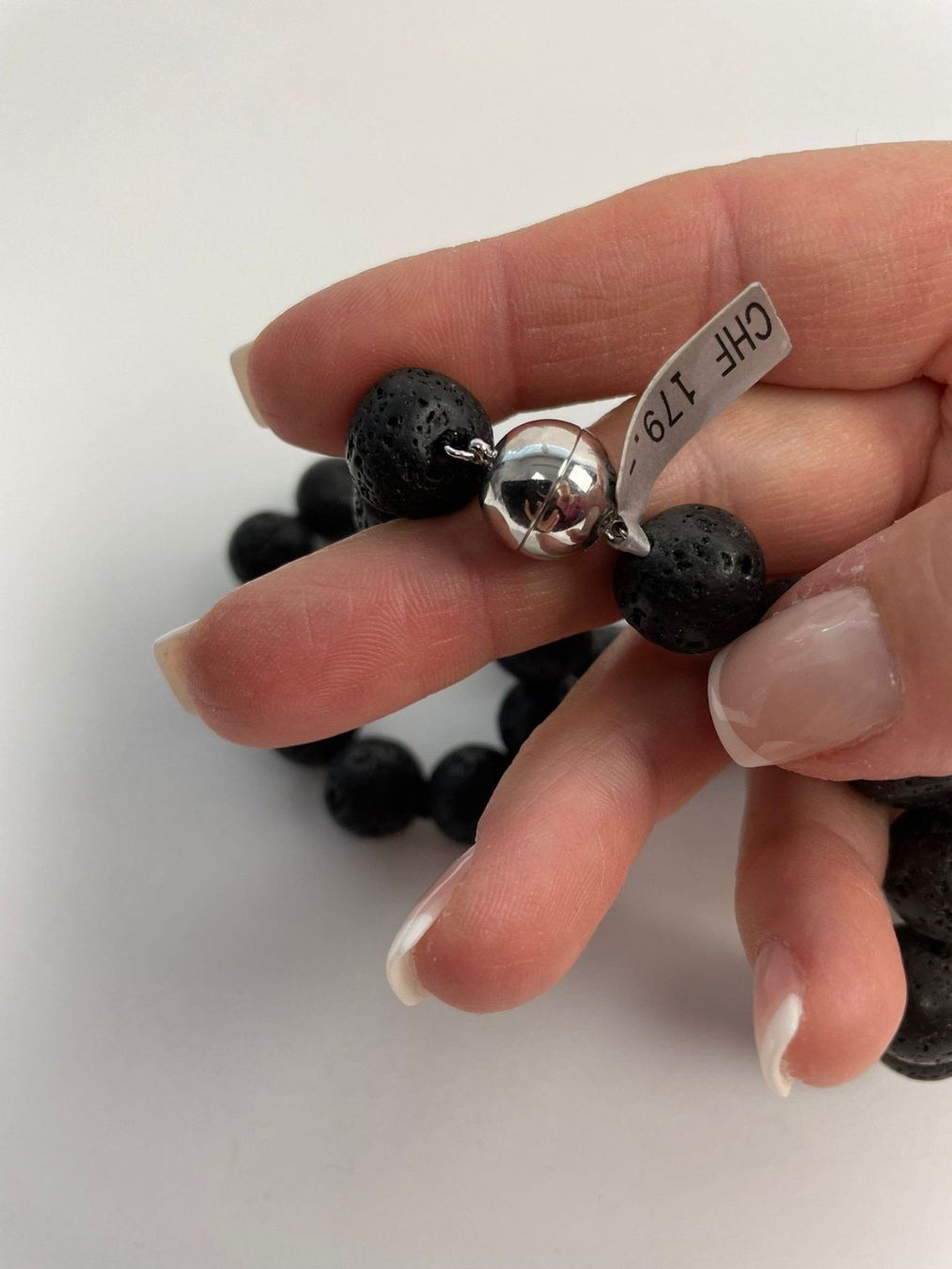 Ketten: Lavastein Halskette in schwarz – Neu und originalverpackt aus Wängi von Thurgauer98 5
