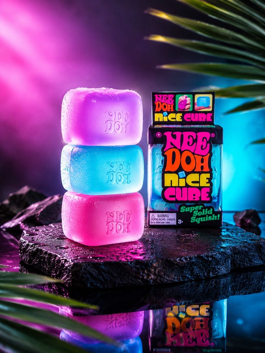 Jouets: Nee Doh Nice Cube Super Solid Squish neu, PINK – Neuf avec emballage d'origine à Kefikon TG par jel_72fp 1