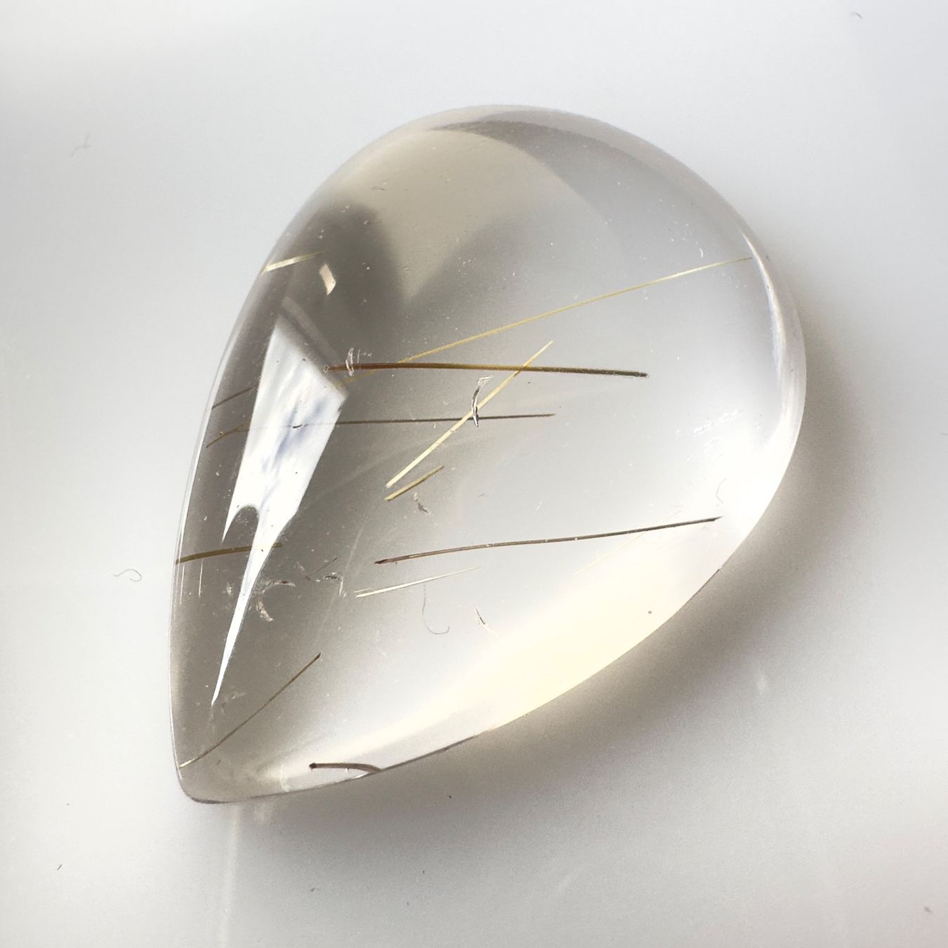 Pietre preziose: 37.44 ct - Natural Colourless Quartz Rutile – Nuovo (secondo la descrizione) da Zürich venduto da Yoohooz 2