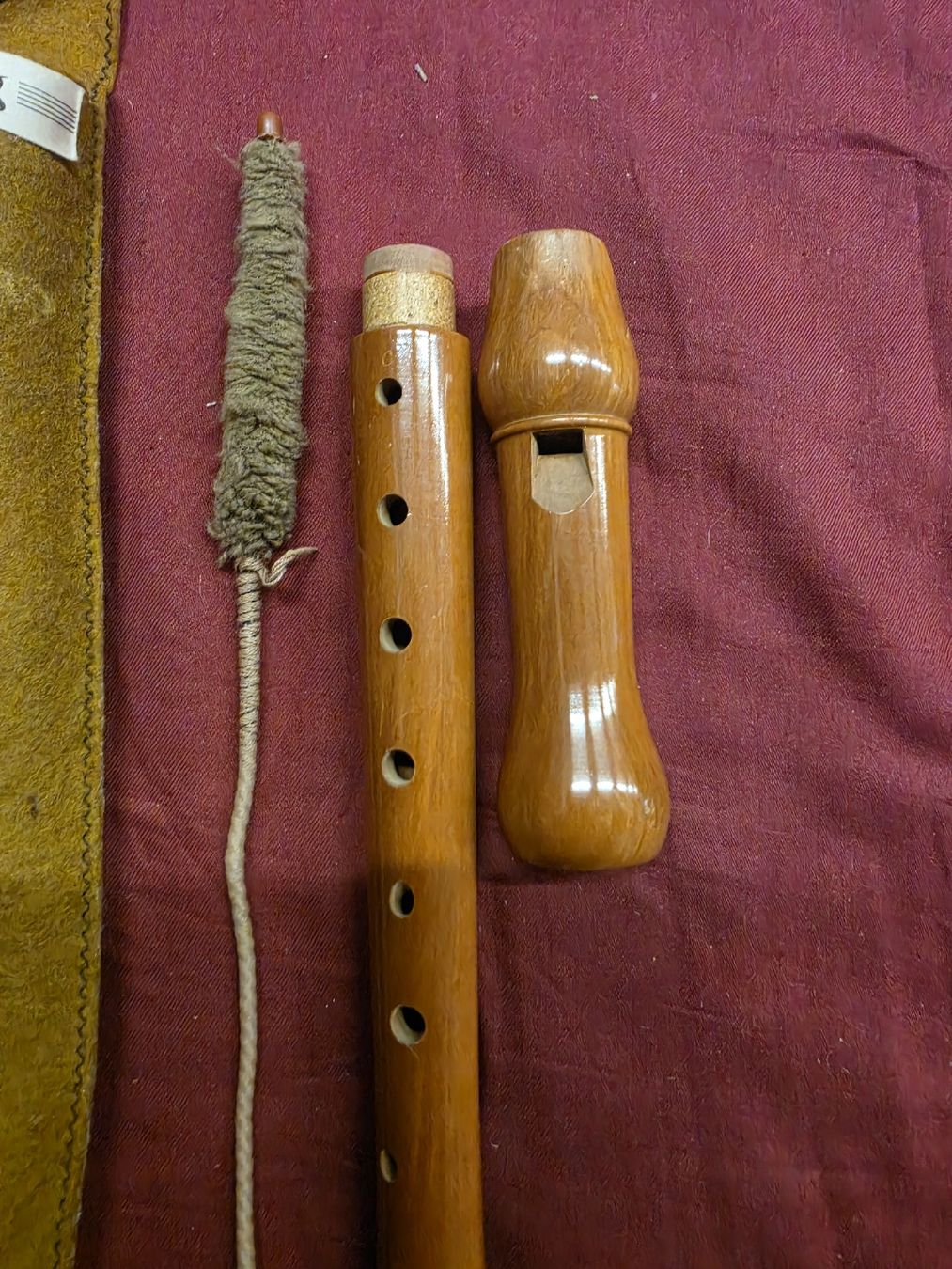 Musikinstrumente: Küng Blockflöte Holz mit Tasche  – Gebraucht aus Olten von Mezopotamya 5