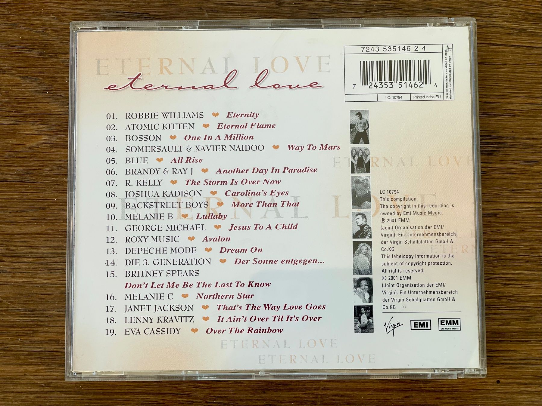 CD: Eternal Love - Diverse Interpreten - CD – Usato da Pontresina venduto da il-bain 1