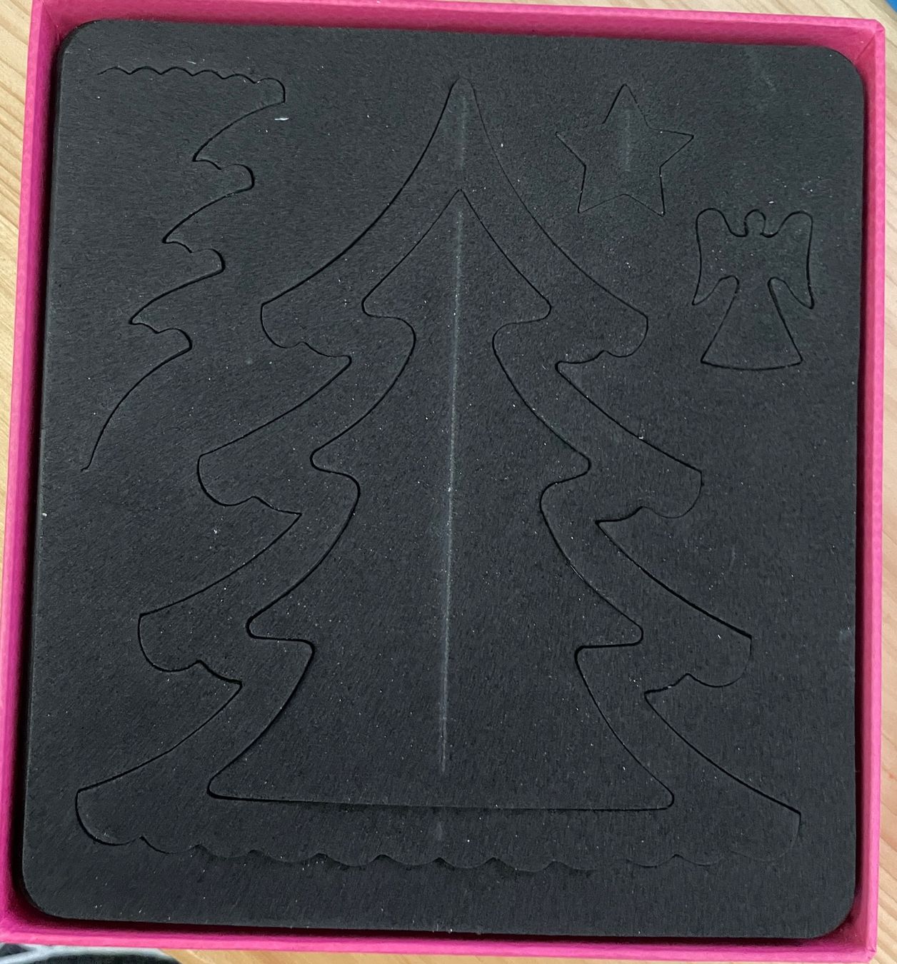 Sizzix Sciablone: Sizzix Christmas trees Stanzschablone – Nuovo (secondo la descrizione) da Bern venduto da Zeiseli 1