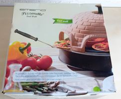 Emerio Pizzarette Cool Wall - Terracotta Ofen Neu!