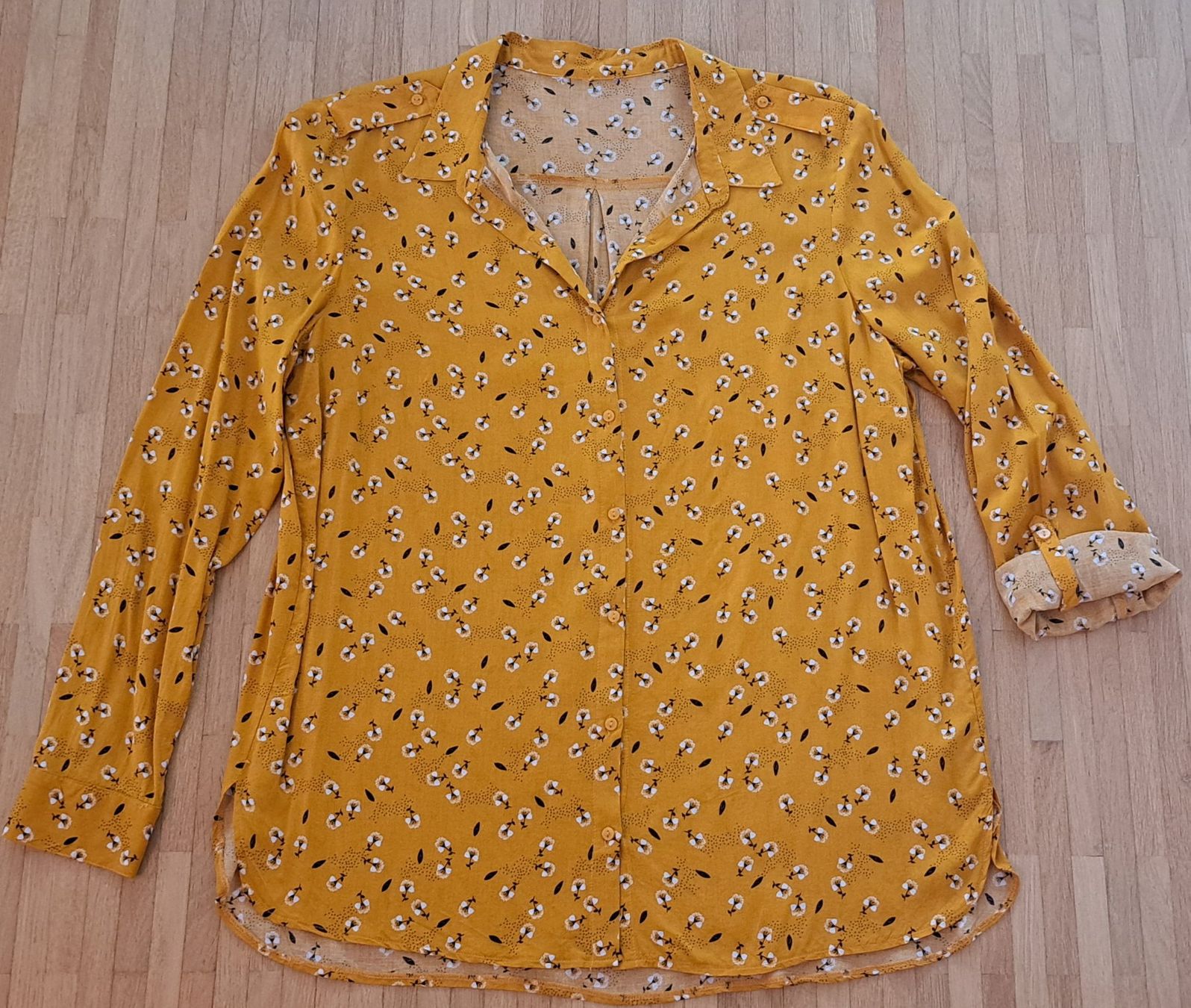 Blusen: Blouse bohème jaune moutarde – Neu (gemäss Beschreibung) aus Le Mont-sur-Lausanne von olatiu