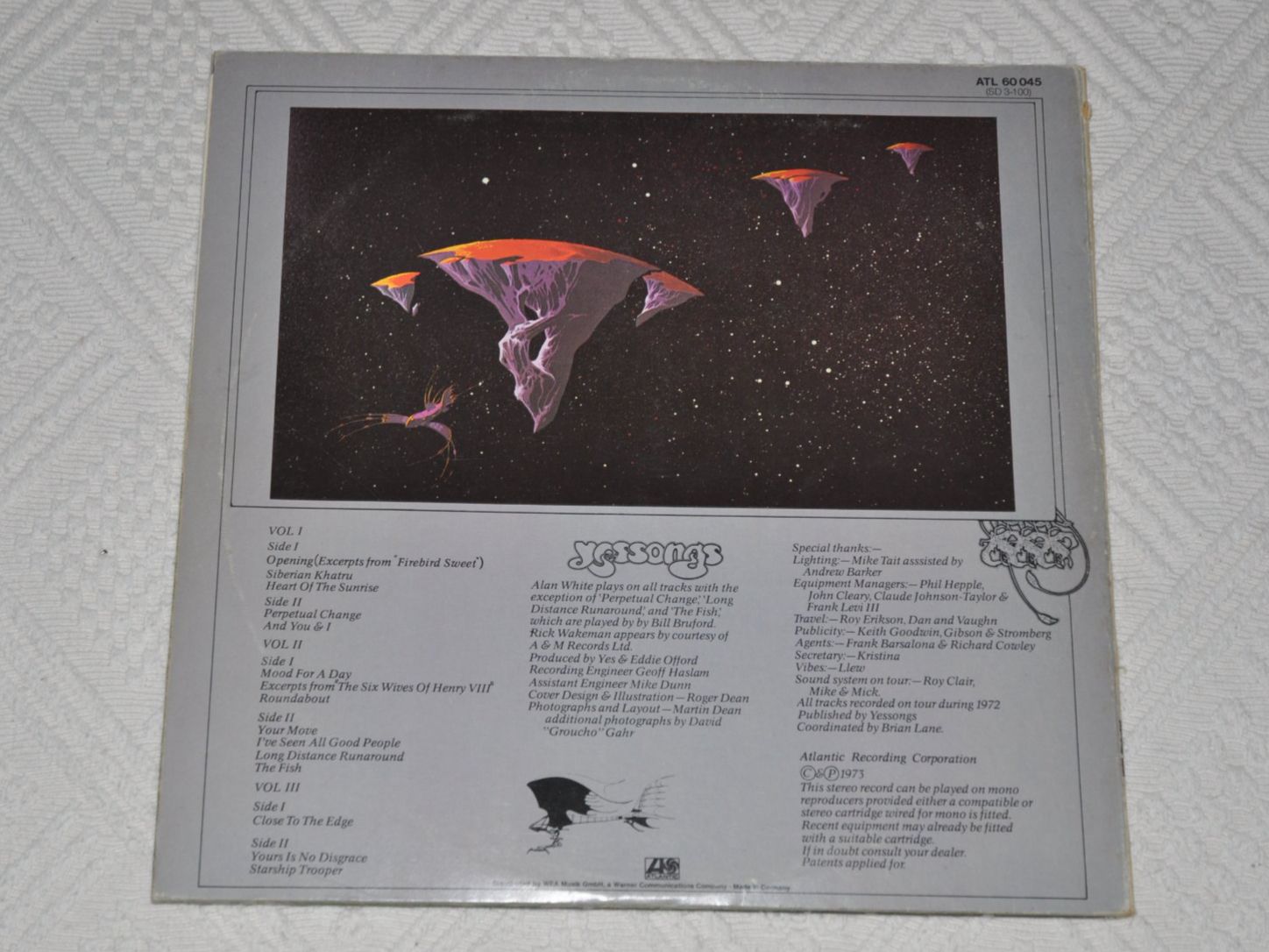 Schallplatten: 3 LP Yes - Yessongs - Live – Gebraucht aus Boll von Theodora15 1
