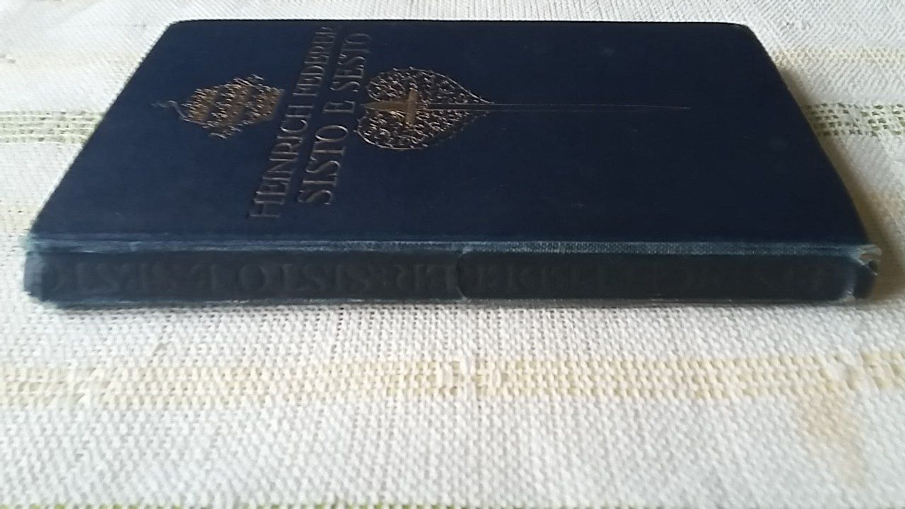 Libri: Heinrich Federer: Sisto e Sesto, 1913 – Usato da Zollikerberg venduto da Dogon 1