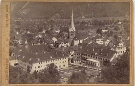 Kabinettfoto Louis Zumbühl, Insitut St. Klara, Stans