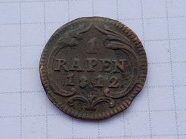Schwyz, 1 Rappen 1812