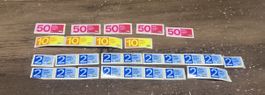 Briefmarken Sammlungs-Set 50, 10, 2 Francs – Schnäppchen!