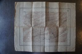 antike Landkarte Welschenrohr 1882 1:25000