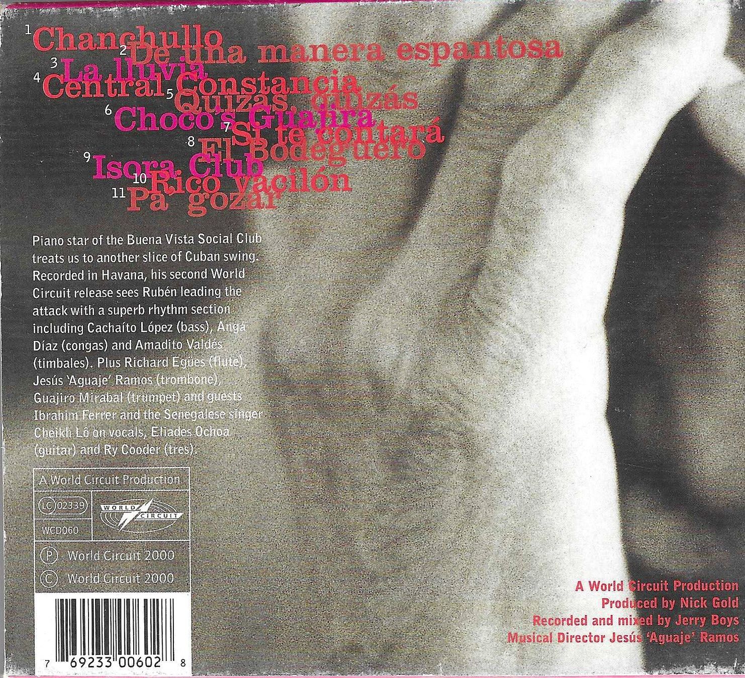 CD: Rubén González 2 CD's - Chanchullo & Introducing... – Usato da Savagnier venduto da Ne2065 2