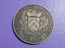 Medaille 1933, Schützgesellschaft Bielefelder, 40mm