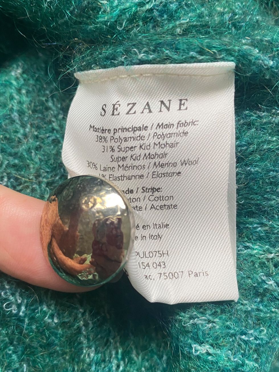 Sezane Maglioni & Felpe: SÉZANE Paris Pullover Jumper Merino/Mohair – Usato da Besazio venduto da lionheart63 7