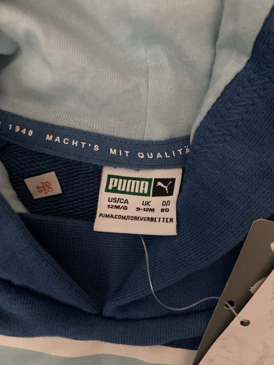Puma Maglioni & Felpe: Neuer Kaputzenpulli Grösse 80 – Nuovo (secondo la descrizione) da Selzach venduto da SB09 1