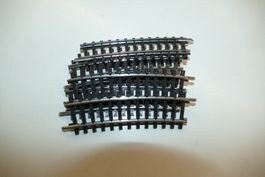 Märklin H0: 6xgebogenes K-Gleis (K.Nr. 2223)