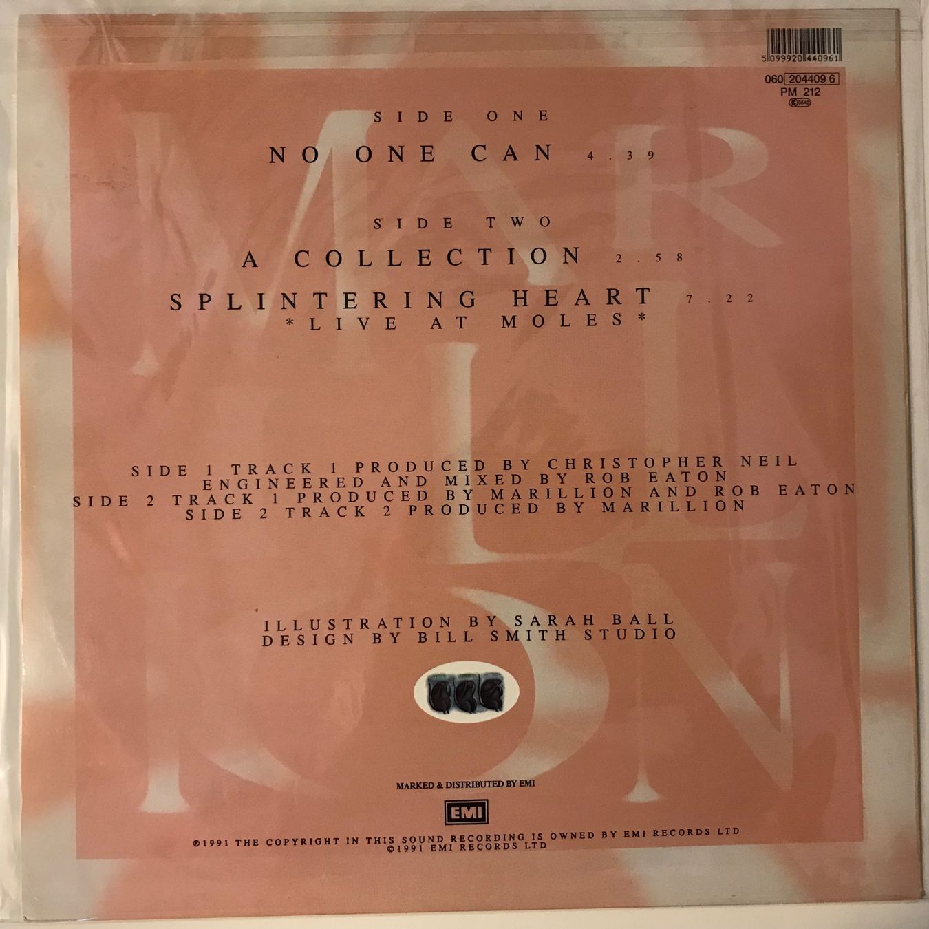 Dischi in vinile: Marillion - No One Can – Nuovo e nell'imballaggio originale da Aesch BL venduto da BlueMusicRecords 1