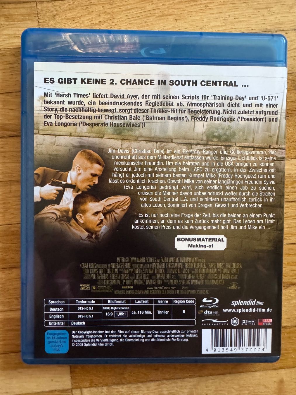 Tutti i DVDs: HARSH TIMES. (BLU-RAY) – Usato da Basel venduto da san_2qlq 1