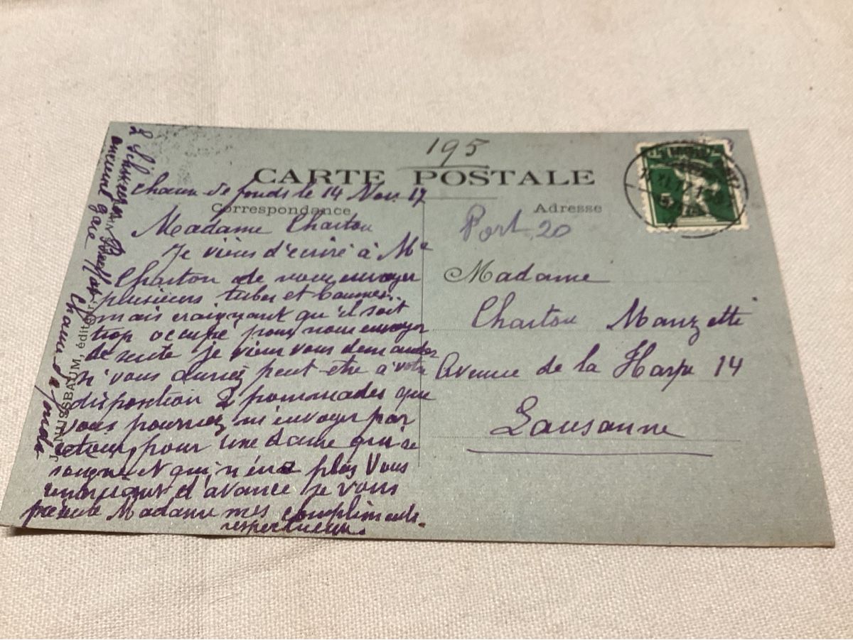 Cartoline postali: Carte postale les pacifistes1917 – Usato da Luc (Ayent) venduto da Rebouille 2