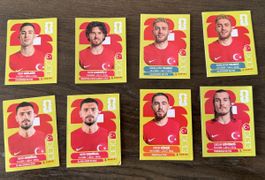 Panini Bilder, WM 2026, 8x Türkei