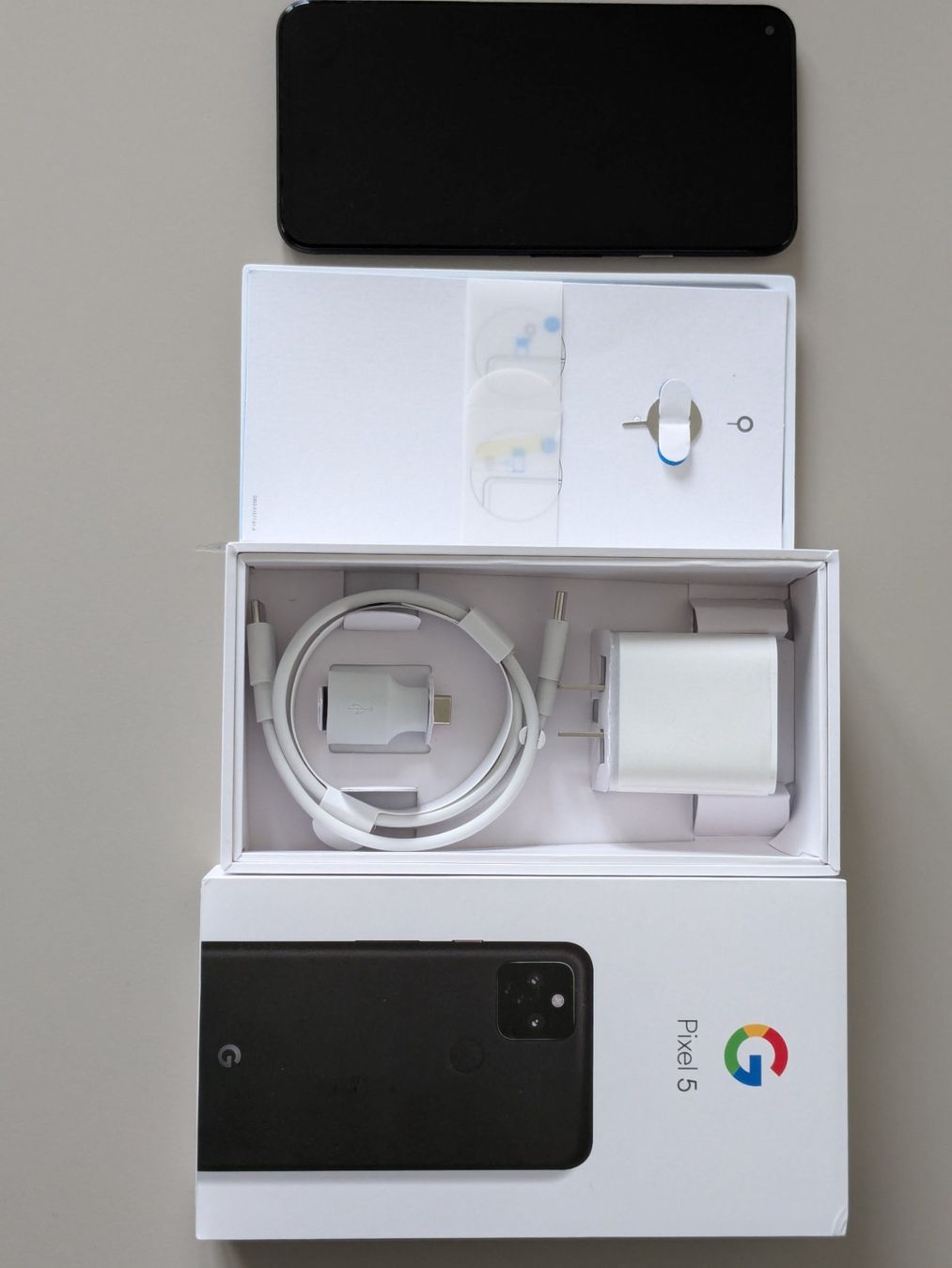 Google Telefoni cellulari / Smartphones: Google Pixel 5 Black 128GB - GD1YQ with Box – Usato da Grenchen venduto da gabifp 6