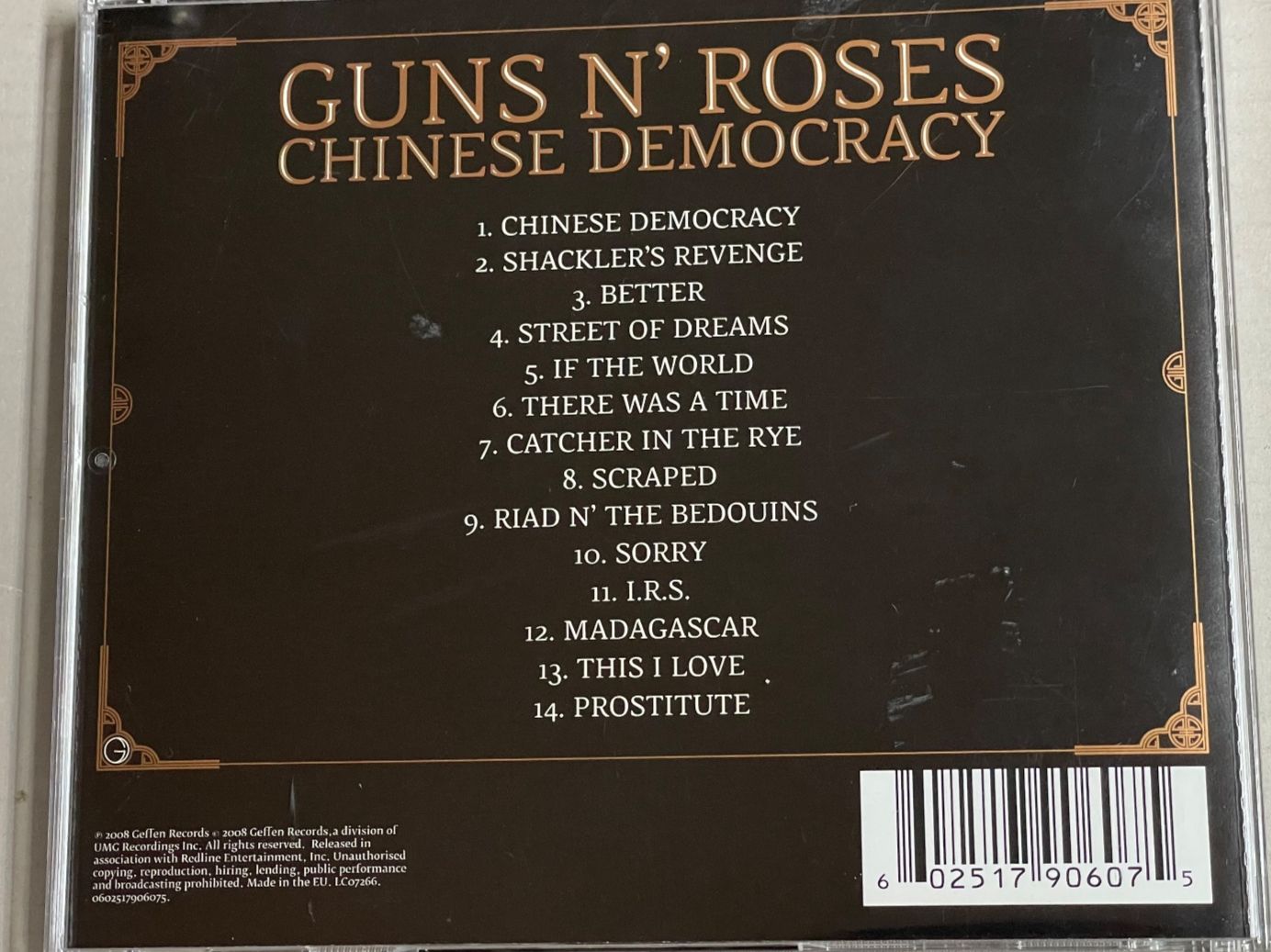 CD: Guns N Roses - Chinese Democracy – Usato da Muri b. Bern venduto da AdidasCollector 1