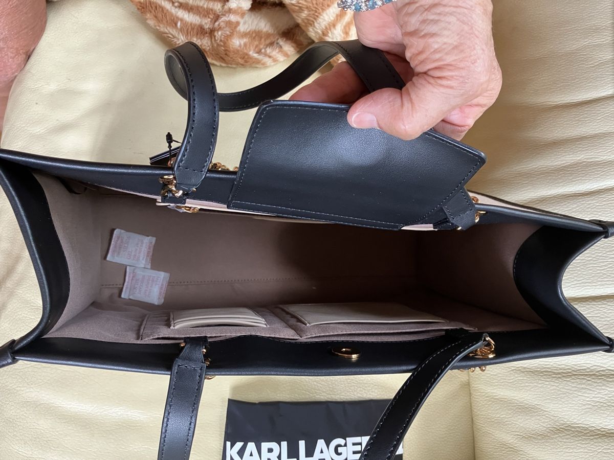 Karl Lagerfeld Borse da donna: Neu mit Etikette Karl Lagerfeld Shopper – Nuovo e nell'imballaggio originale da Bassersdorf venduto da groovygremlin 6