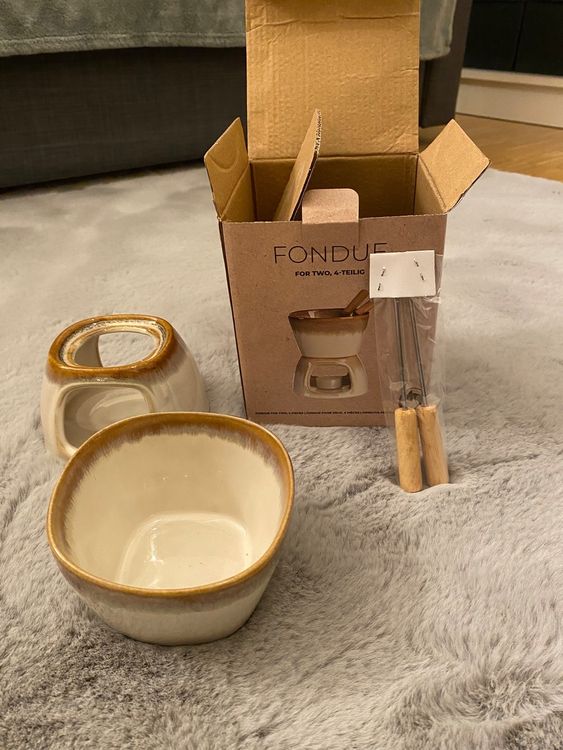 Neues Fondue-Set for two zu verkaufen 2