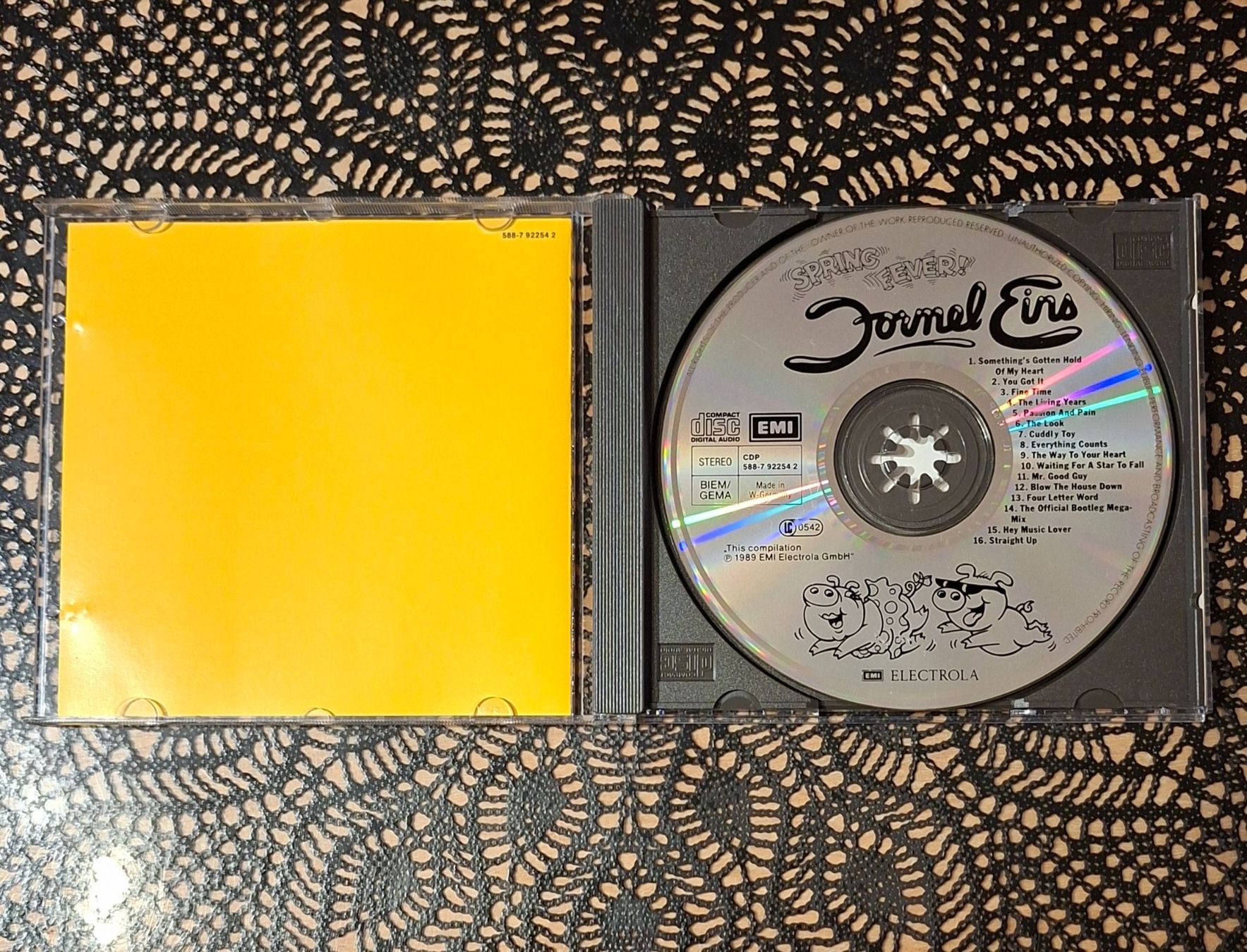 CD: Formel Eins - Spring Fever, DE Pop/Rock Compilation 1989 – Usato da Schönenberg TG venduto da Gregolino76 2
