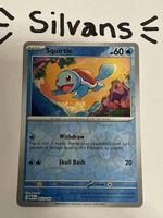 Squirtle Reverse Holo 007/165 MEW 151 Englisch