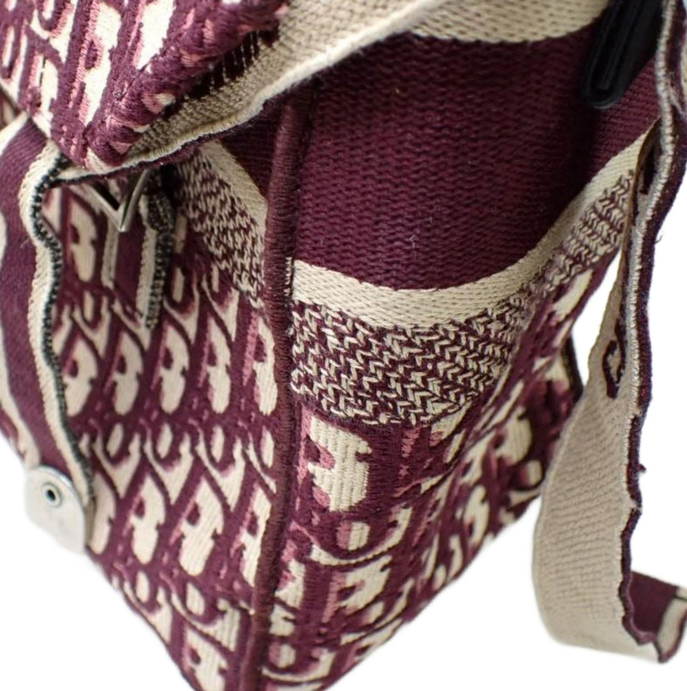Dior Borse da donna: Dior Camp Bag Oblique Bordeaux – Usato da Zürich venduto da Liloubags 6