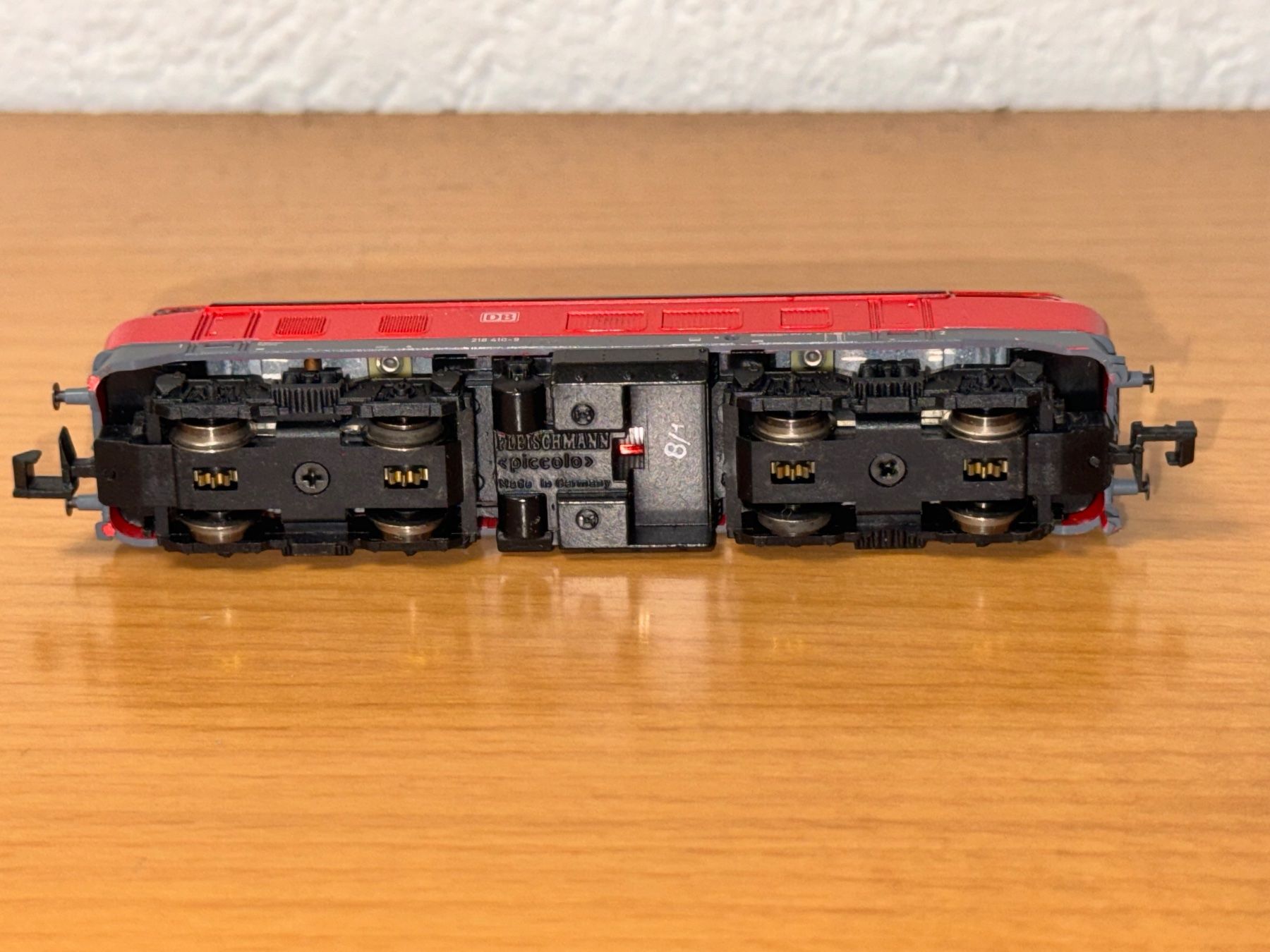 Fleischmann Modellini di ferrovie: Fleischmann Piccolo 218 410-9 Spur N – Usato da Kaiseraugst venduto da winnetou04 4