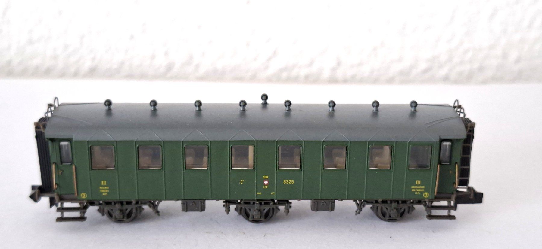 Piko Modellini di ferrovie: Piko C3 SBB Wagen 8325 – Usato da Biberist venduto da Ntrains 1