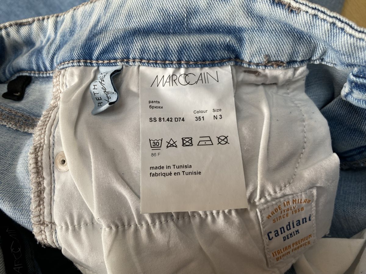 Jeans: Damen Jeans Marccain weit hellblau Grösse 38, N3 – Nuovo (secondo la descrizione) da Buochs venduto da H16 1