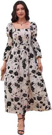 Maxikleid mit Blumenmuster Grösse M neuwertig