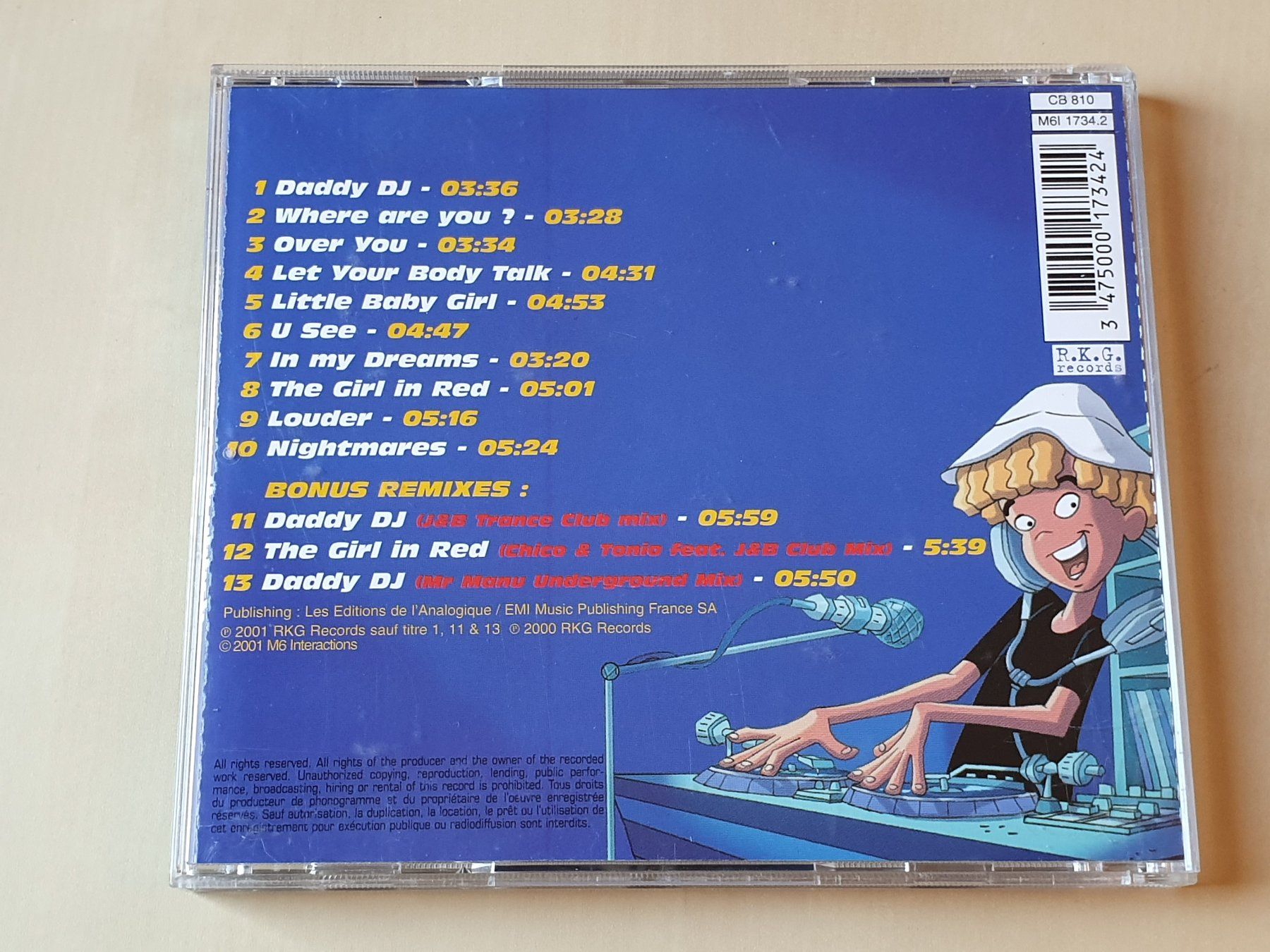 CD: Daddy DJ let your Body Talk – Usato da Stansstad venduto da collectorsshop 1