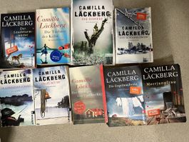 9 Krimis Camilla Läckberg Buchreihe guter Zustand