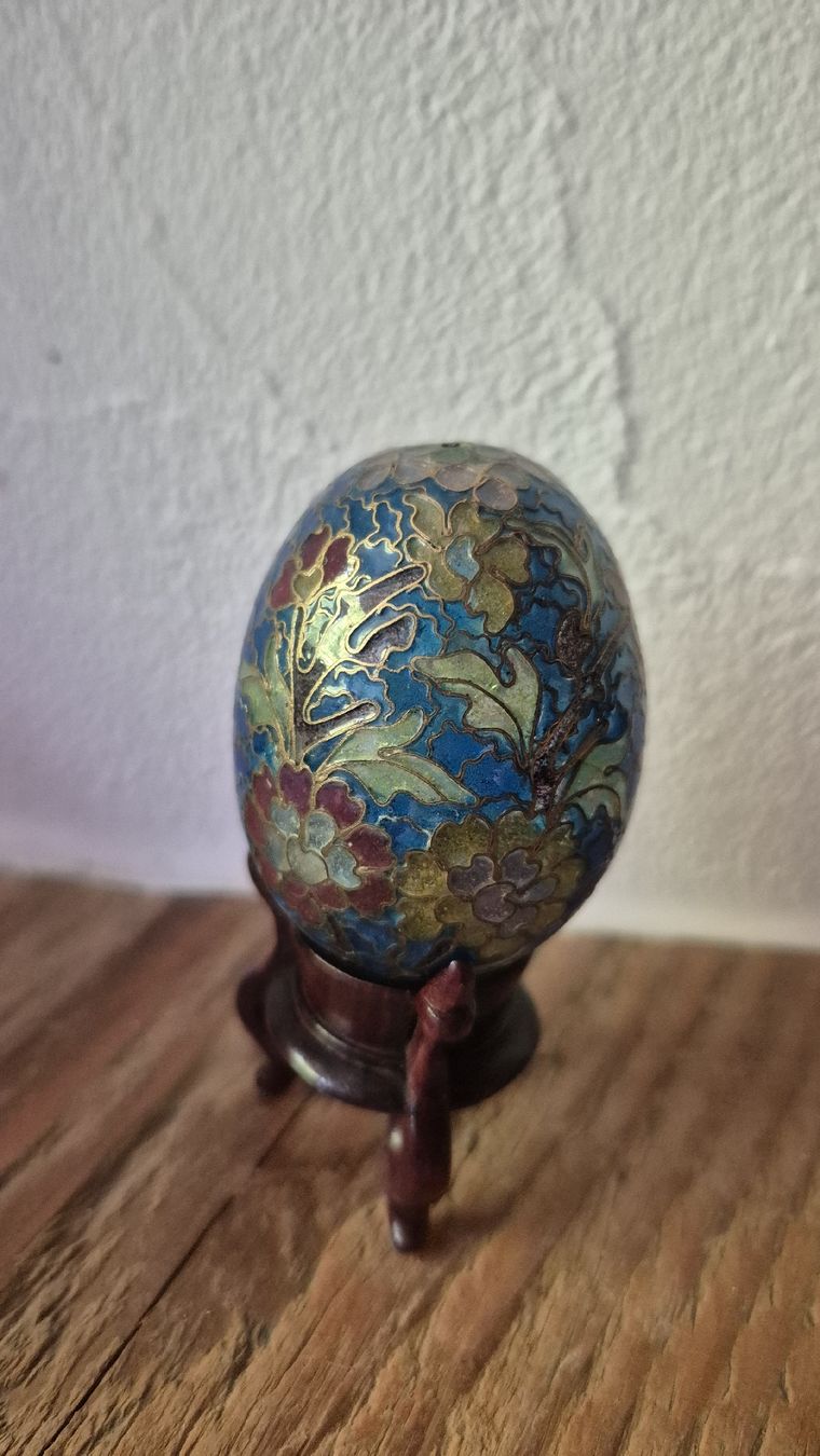 Figurines: oeuf cloisonné  – D'occasion à Mervelier par marbre75 3