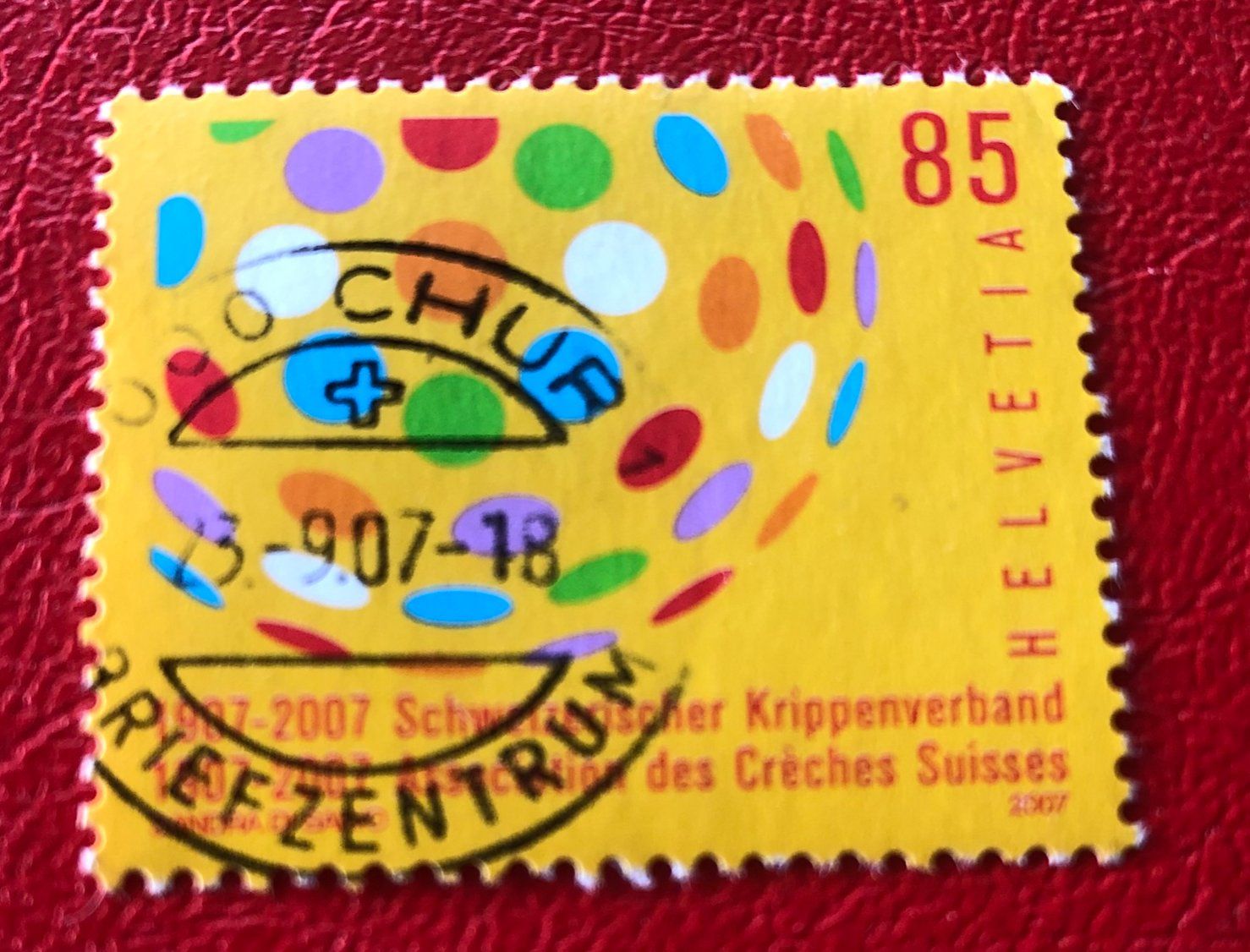 Tutti i francobolli: Nr.1235 Krippenverband GESTEMPELT    – Usato da Aarau venduto da Billa007