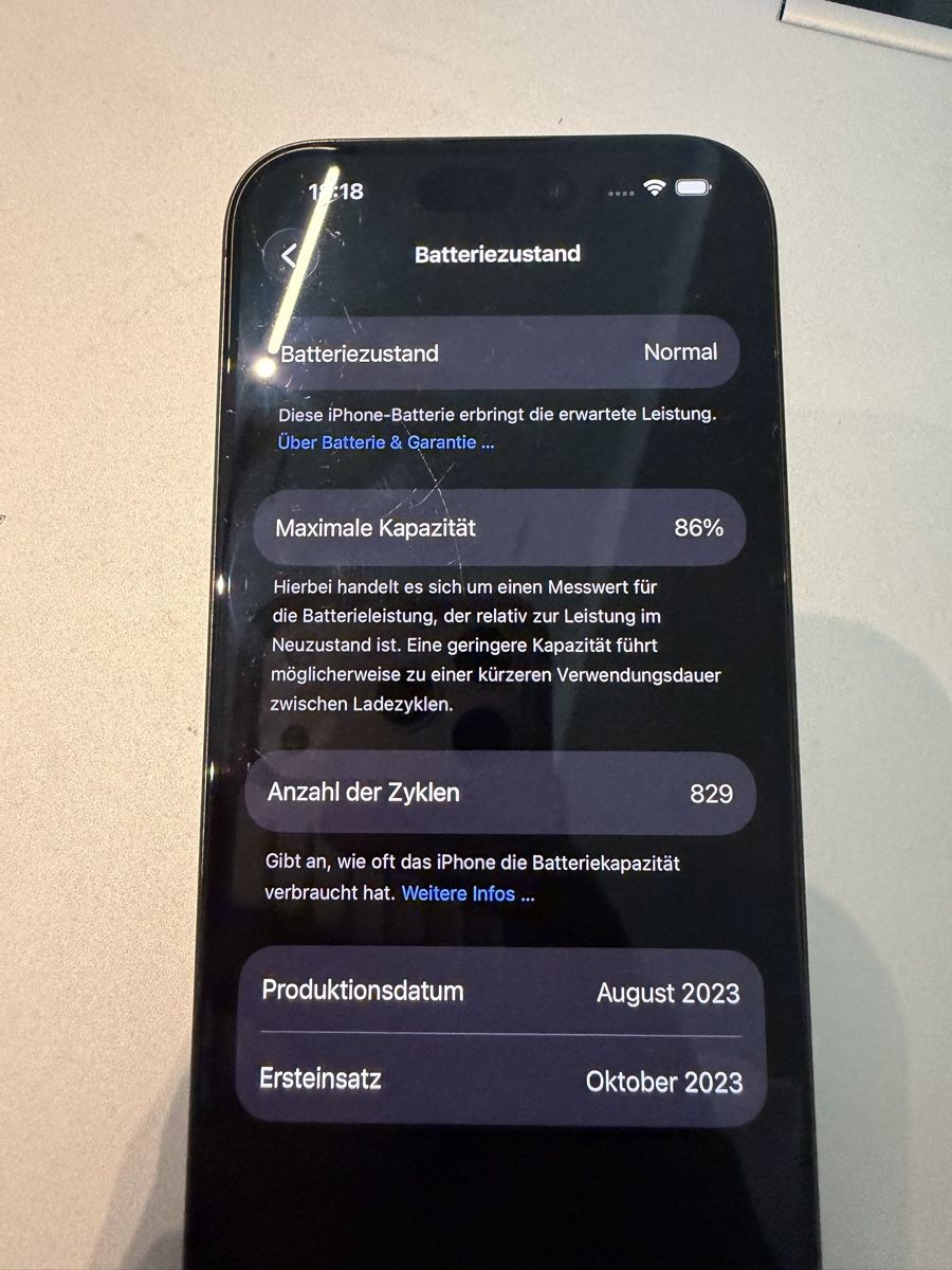 Apple Handys / Smartphones: Iphone 15 Pro 512 GB – Gebraucht aus Adliswil von signorino01 2
