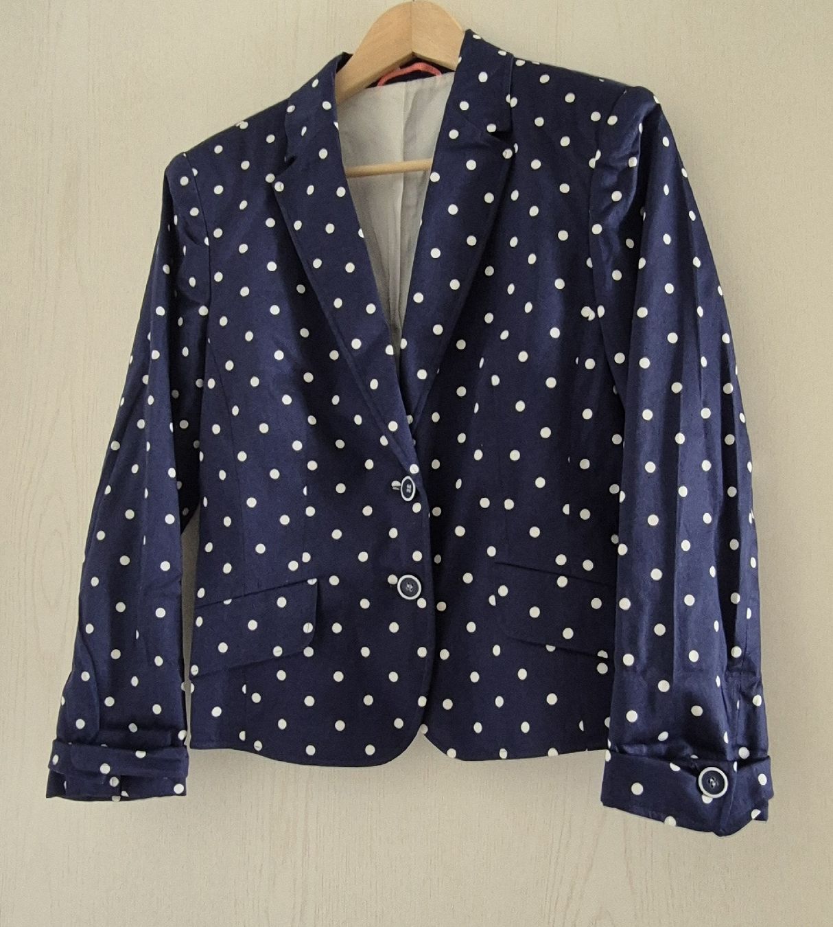 Giacche: Marineblauer Blazer Gr. 36 D Polka Dots – Nuovo (secondo la descrizione) da Zürich venduto da Sami78