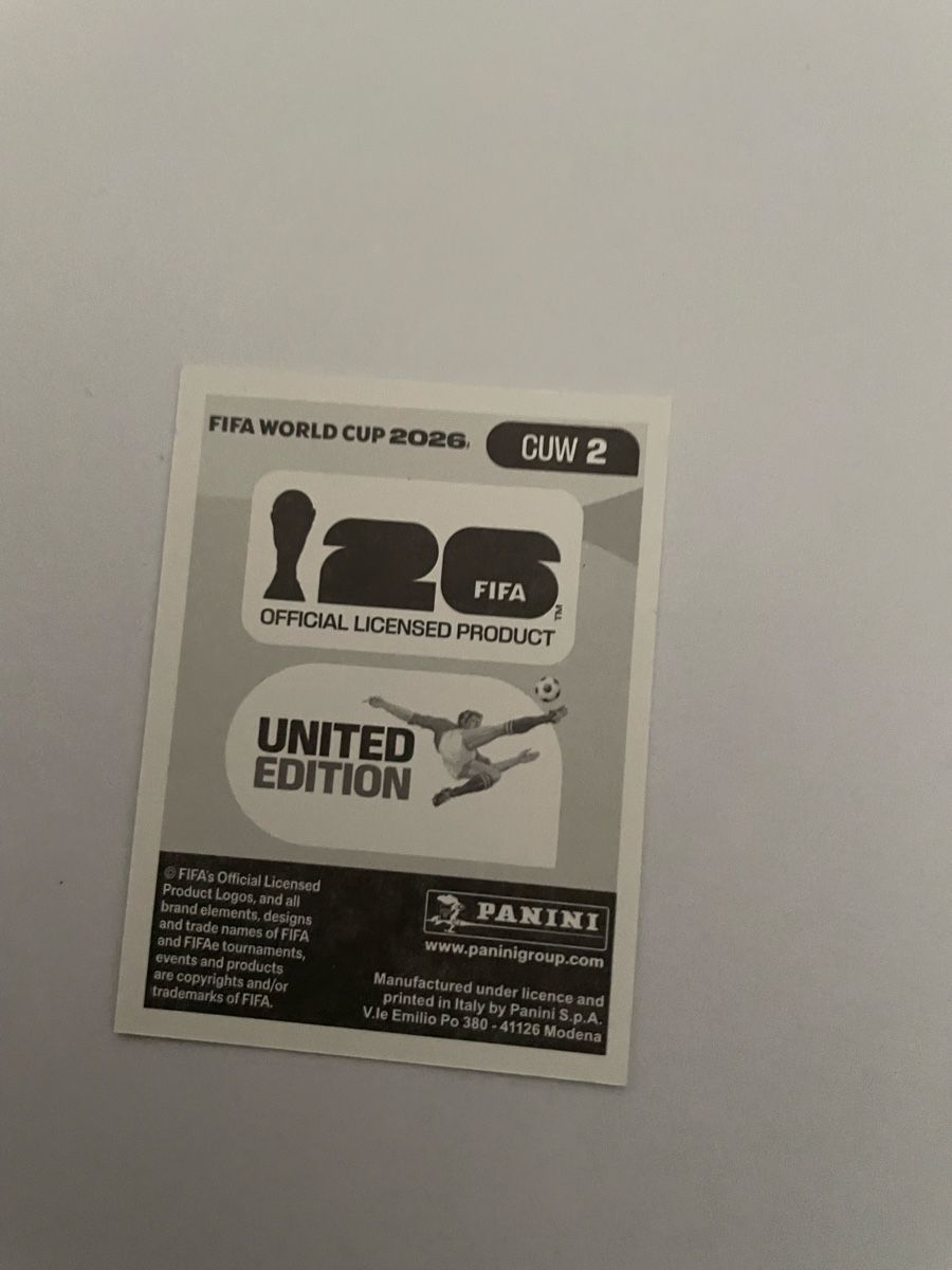 Panini Carte collezionabili: FIFA WM 2025 Eloy Room CUW 2 – Nuovo (secondo la descrizione) da Winterthur venduto da Cobraforce 1